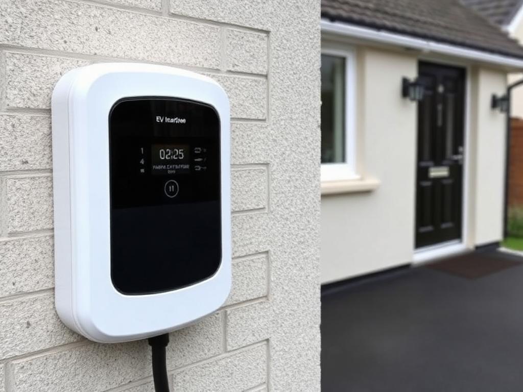 EV charger install, Sallins