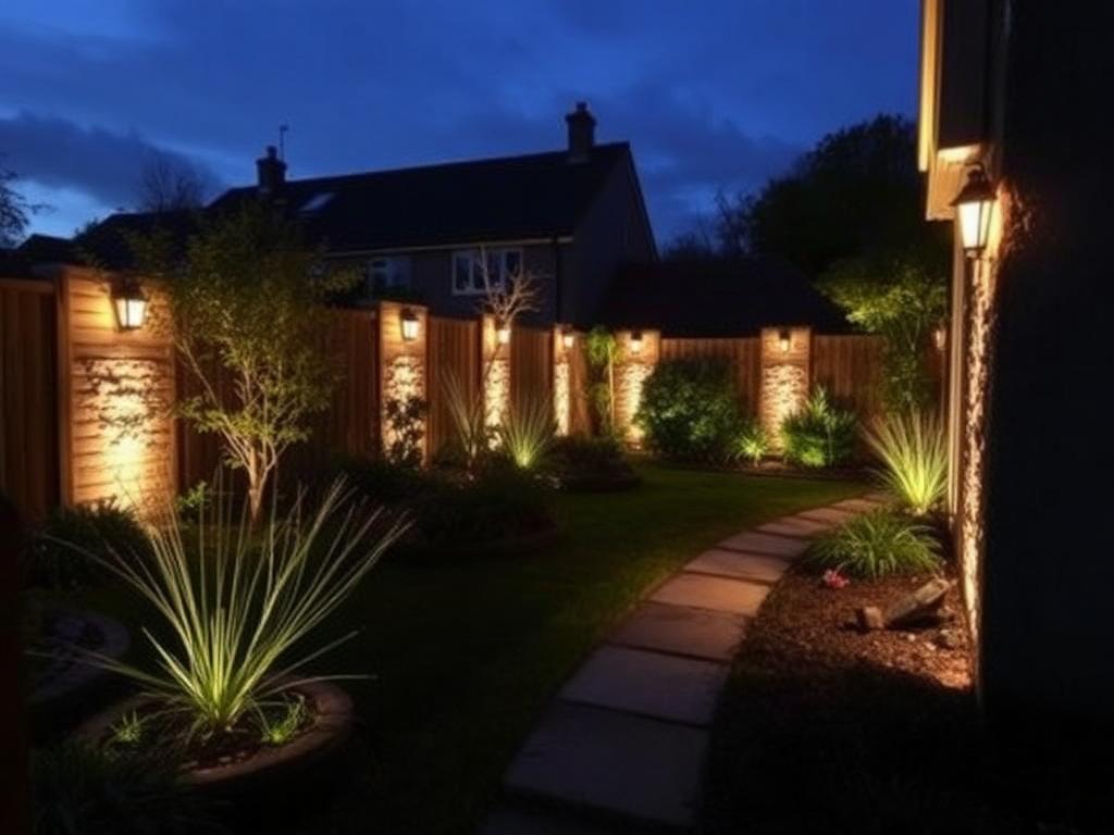 Garden lighting, Clane