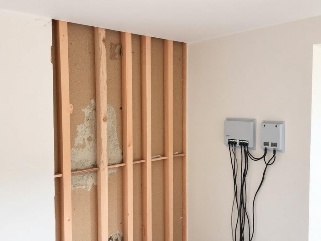 Rewire in progress, Kilcullen